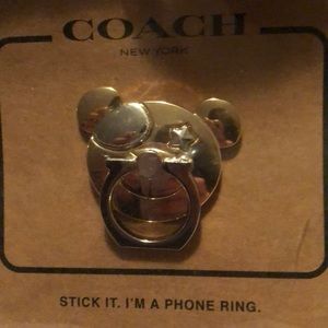 Coach Bear & Coach Wildflower Phone Rings.